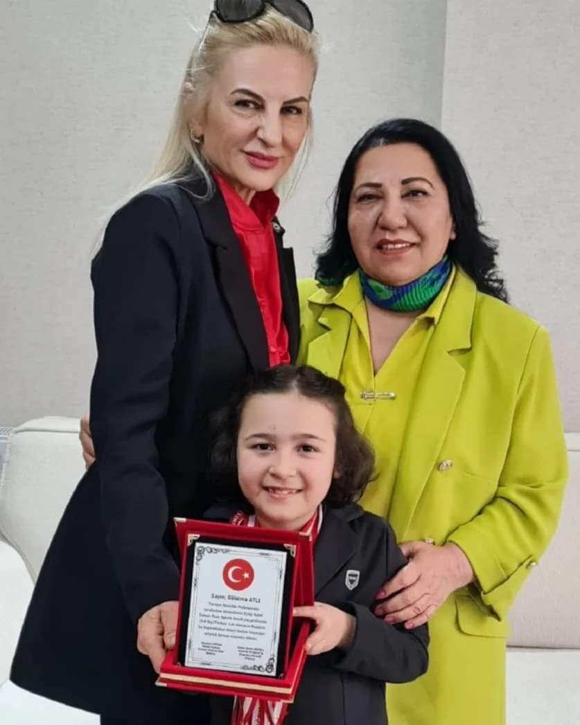 Aksaray'ın Minik Yıldızı Gülsima Pony Yarışında İkinciliği kazandı