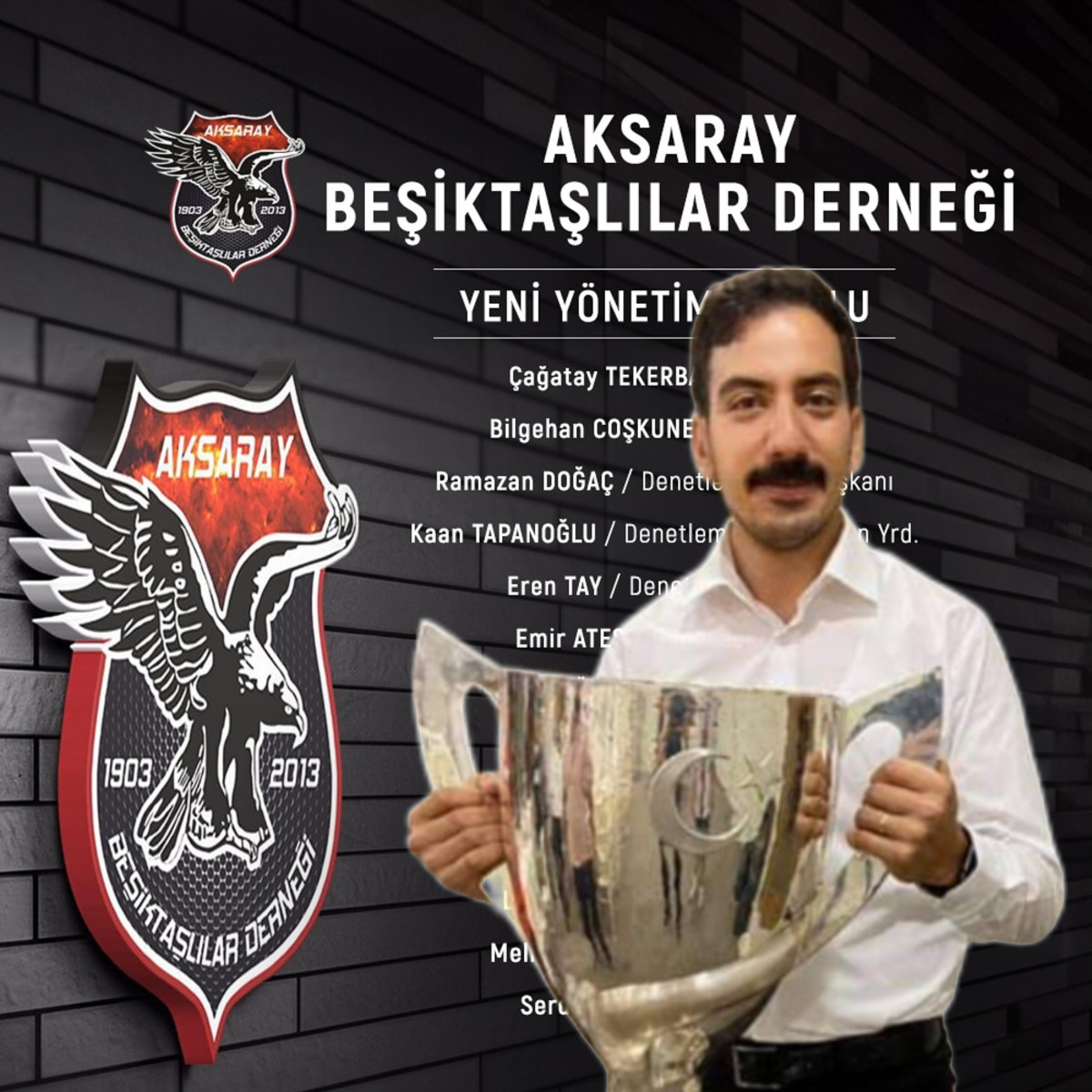 Aksaray Beşiktaşlılar Derneğinde Yönetim Değişikliği Rüzgarı