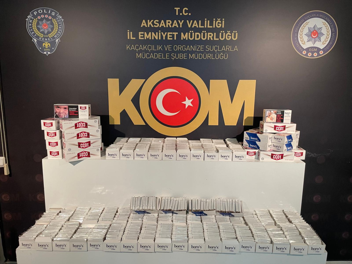 Aksaray'da Kaçakçı Operasyonları