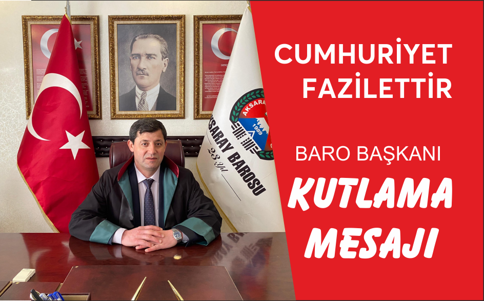 BARODAN 29 EKİM CUMHURİYET BAYRAMI BASIN AÇIKLAMASI 