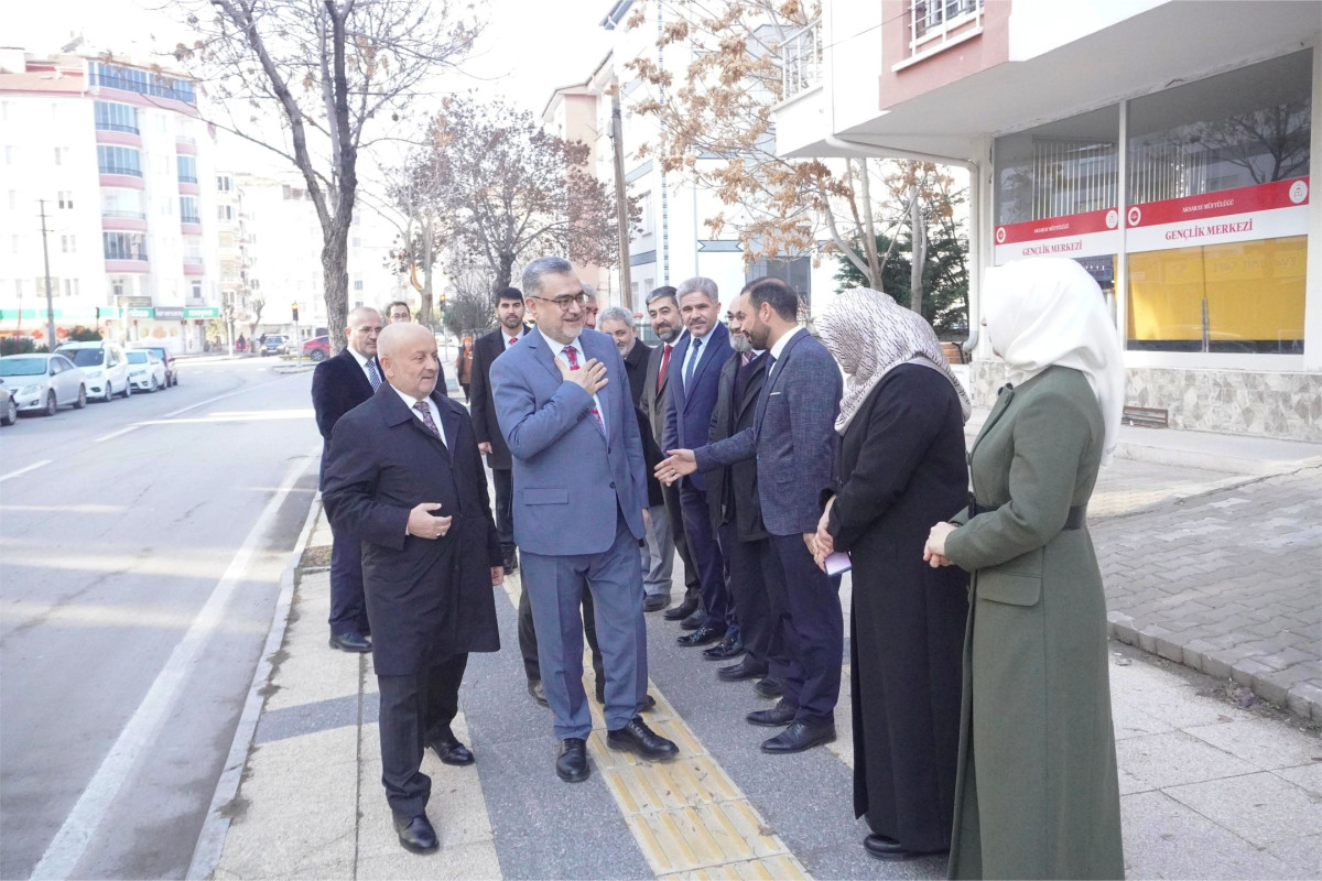 Diyanet İşleri Heyeti Aksaray'da İstişarelerde Bulundu