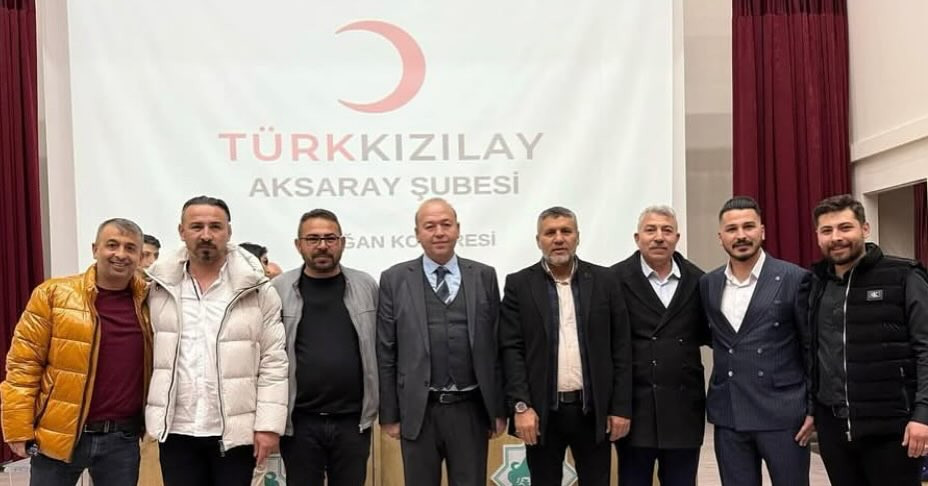 Fırat Oruç, Kızılay Aksaray Şube Başkanı Seçildi