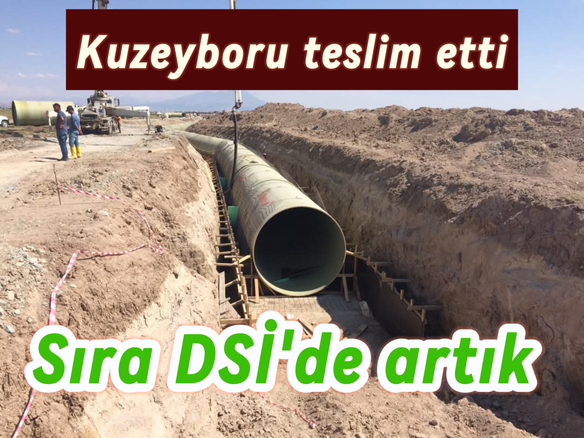 Kuzey Boru, Aksaray Sulama Projesi için Kritik Adımı Attı